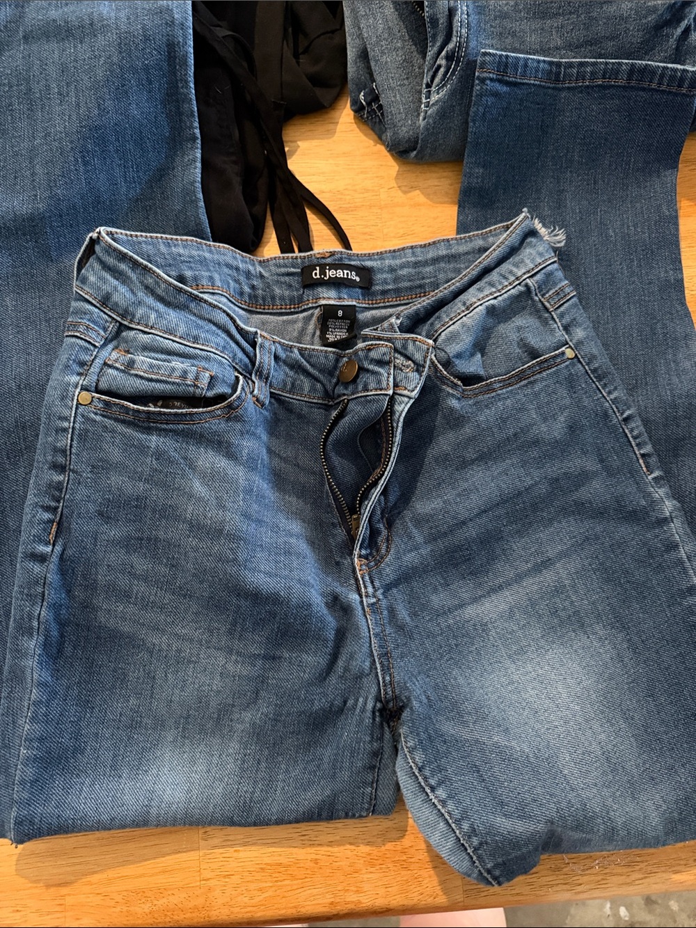 d. jeans Light Blue Women's Denim Jeans - Classic Straight